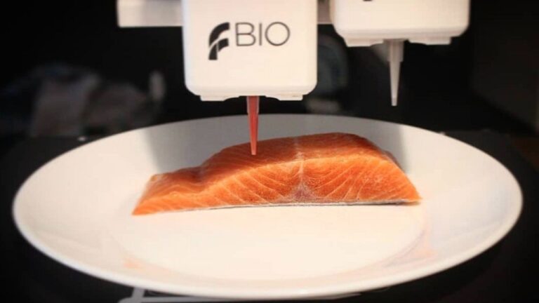 Llega el filete de pescado creado en 3D