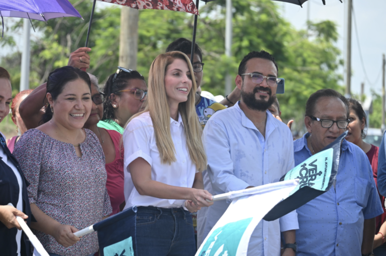 Patricia Lobeira Rodríguez sigue poniendo en marcha importantes obras públicas en beneficios de los veracruzanos.
