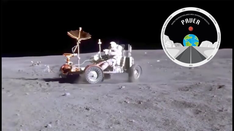 Con rayos láser construyen carreteras pavimentadas en la Luna