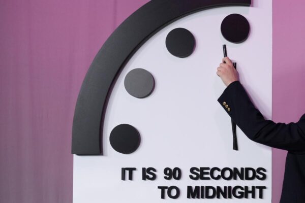 El Reloj del Fin del Mundo está a 90 segundos de la medianoche