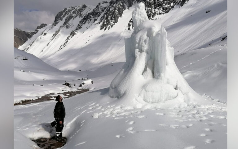 Crean glaciares artificiales