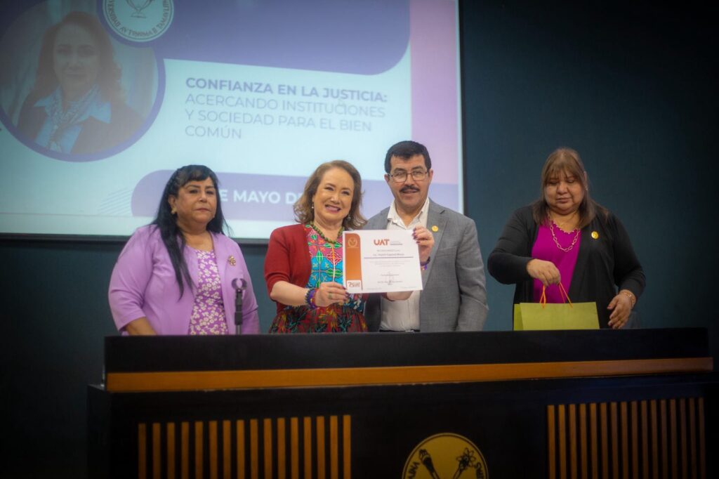 Yasmín Esquivel reafirma compromiso con justicia cercana