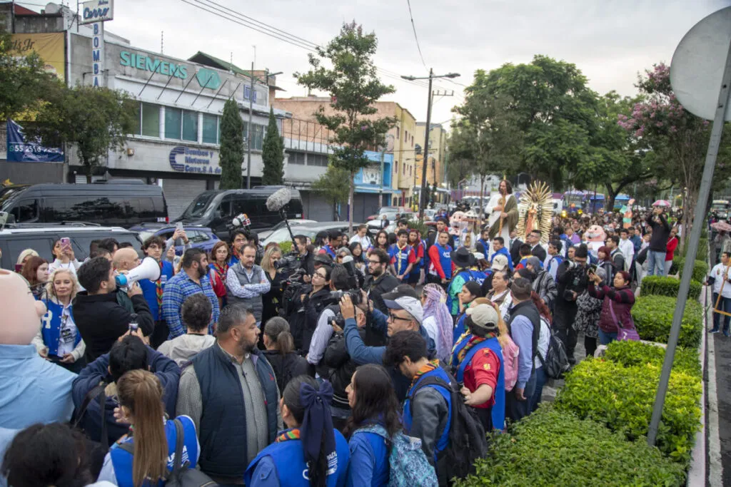 Víctor González Herrera lidera marcha en apoyo a discapacidad