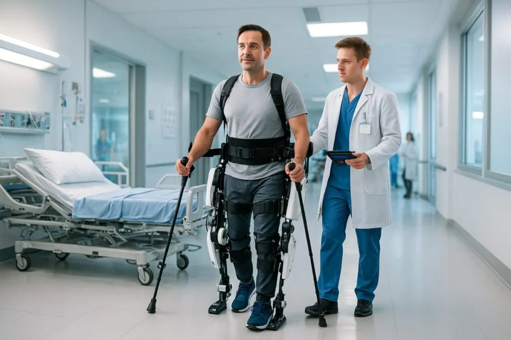 Camionero en España vuelve a caminar tras accidente gracias a tratamiento médico con inteligencia artificial