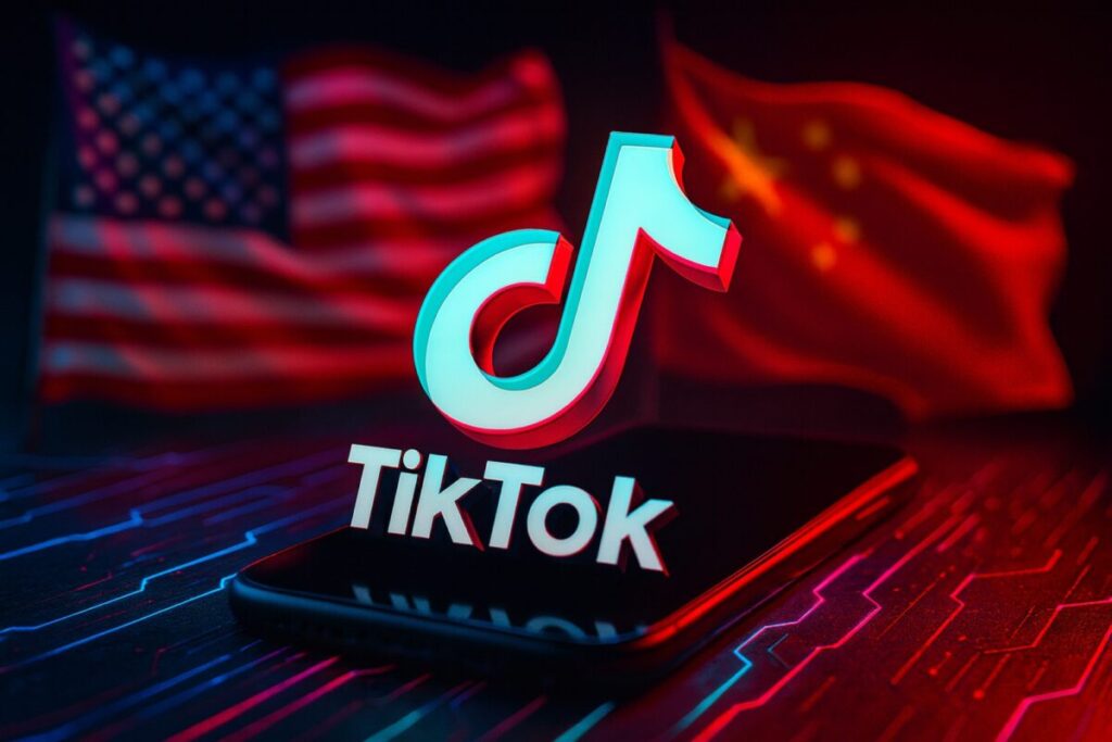 Imagen conceptual del acuerdo TikTok con Estados Unidos y supervisión de datos sensibles