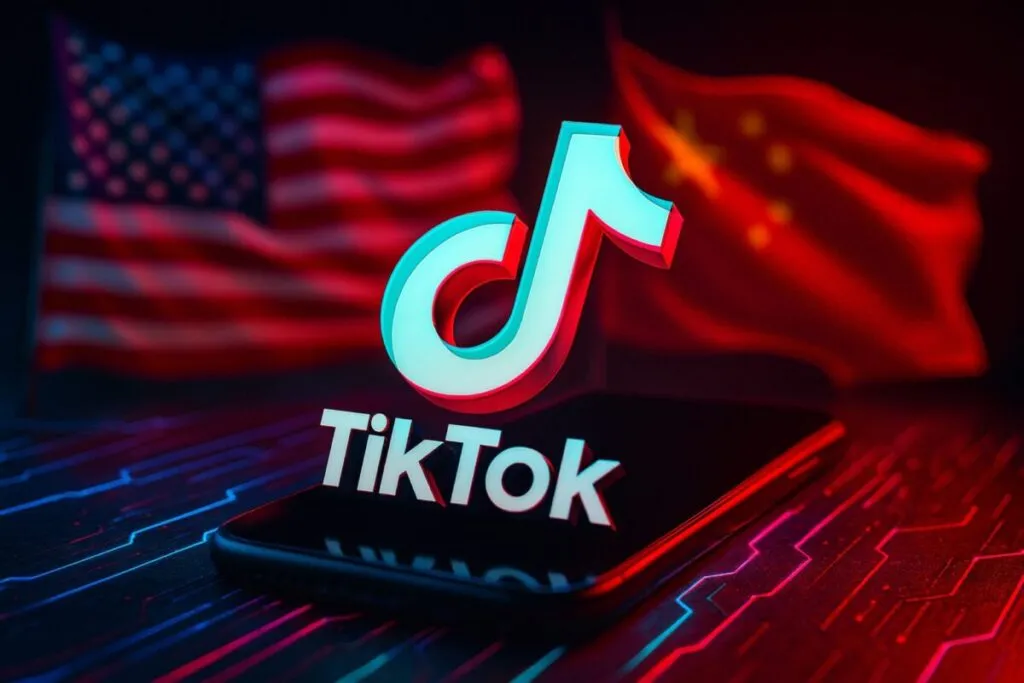 Imagen conceptual del acuerdo TikTok con Estados Unidos y supervisión de datos sensibles