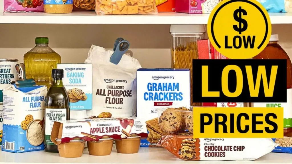 Lanzamiento de la marca de Amazon comestibles en Estados Unidos con productos por menos de 5 dólares y enfoque en precios accesibles