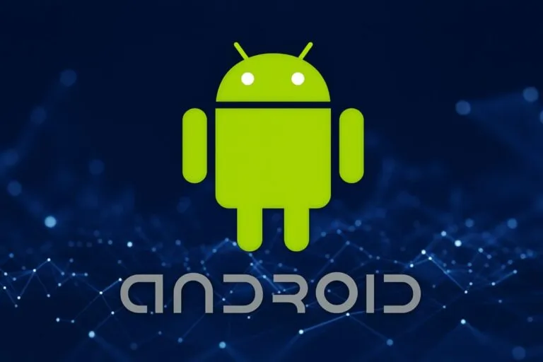 Teléfono Android mostrando apps en pantalla completa con Always On Display activado