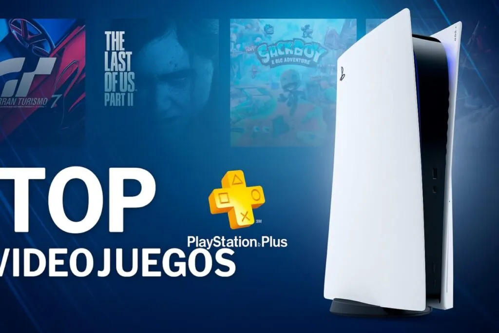 Jugadores mexicanos interactuando con videojuegos PlayStation Plus en sus consolas, mostrando diversión y entretenimiento digital