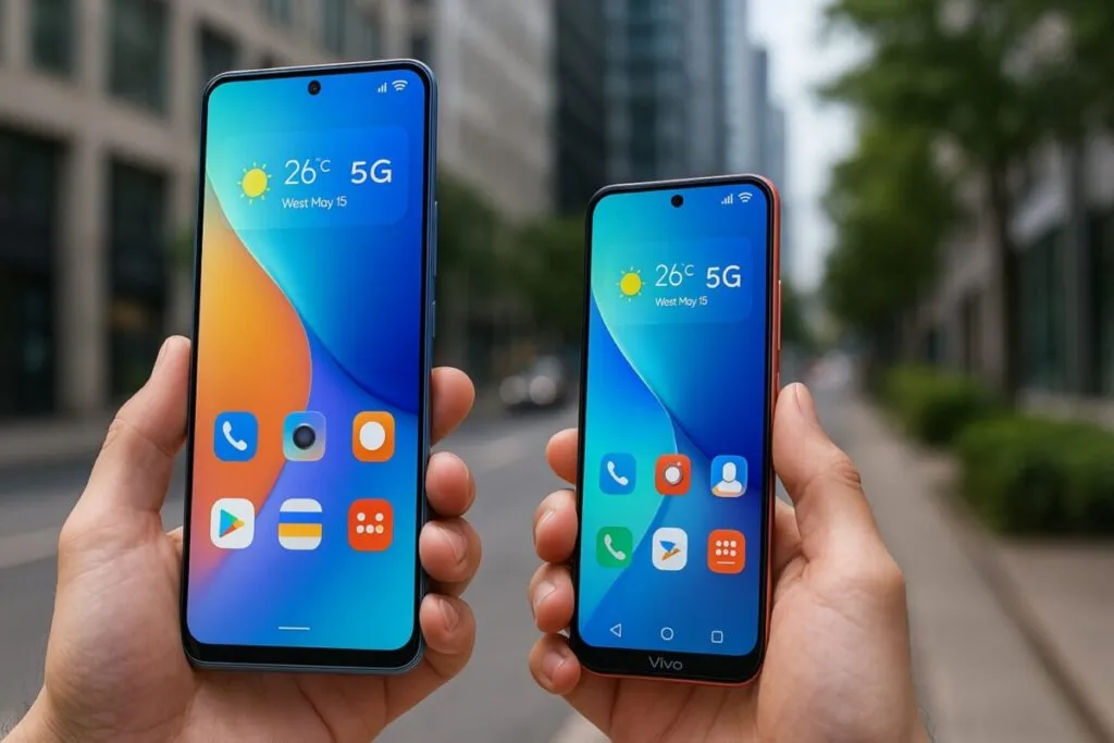 Smartphones Vivo S50 y S50 Pro Mini con tecnología 5G y carga rápida de hasta 80W en China