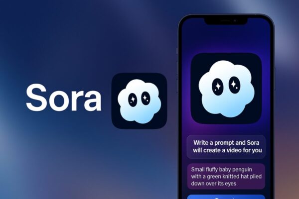 Usuario crea video con IA desde la app de Sora en Android en México