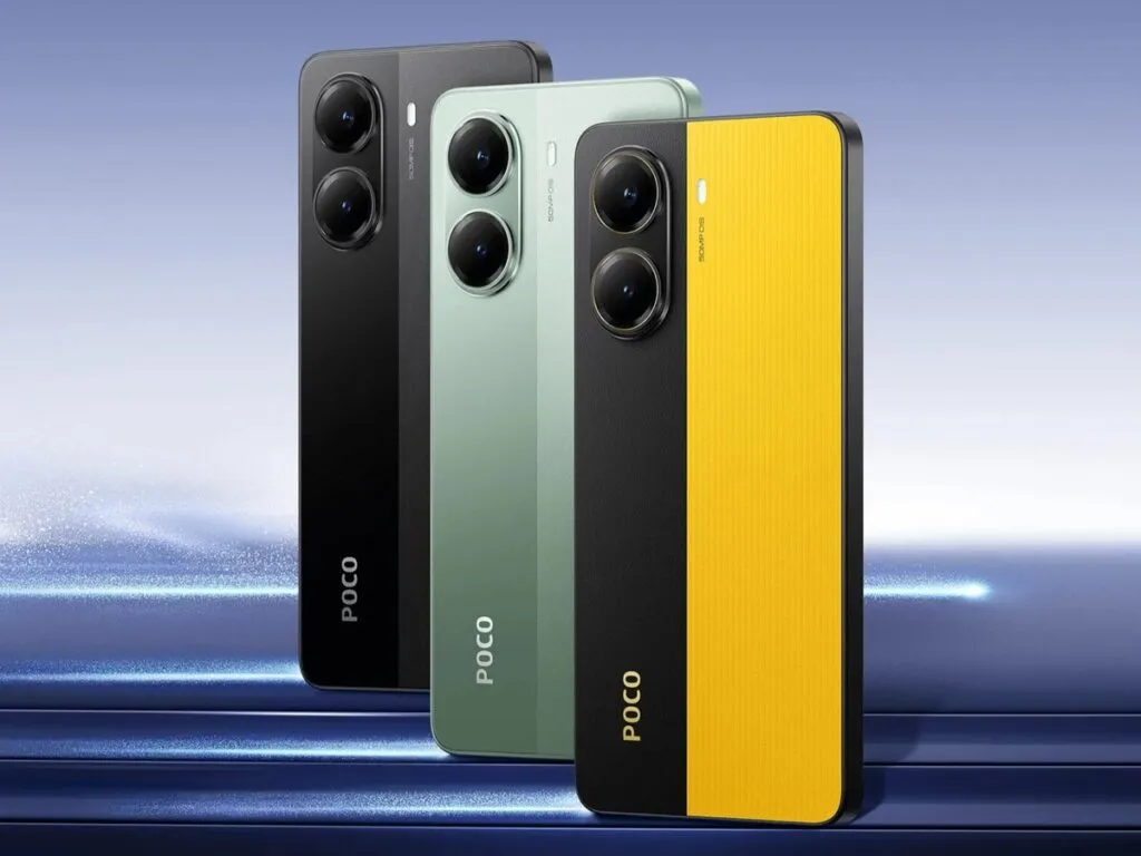 POCO X7 Pro sobre superficie neutra con pantalla AMOLED 120 Hz encendida destacando su atractivo en Black Friday