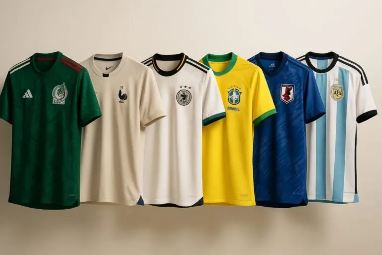 Camisetas del Mundial 2026 con diseños atrevidos, conceptuales y llenos de identidad visual