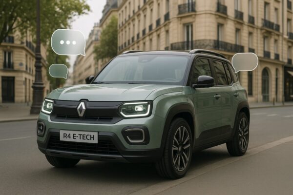 Renault lanza campaña de IA conversacional para dar voz al R4 E-Tech en Francia