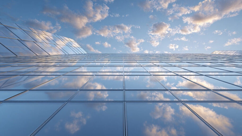 cristal autolimpiable en panel solar mostrando eficiencia energética y reducción de polvo en energía limpia