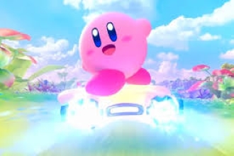 Kirby Air Riders en Nintendo Switch México con estilo vibrante, veloz y divertido