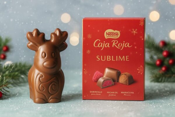 Presentación de los nuevos chocolates navideños de Nestlé con cacao sostenible y diseño festivo