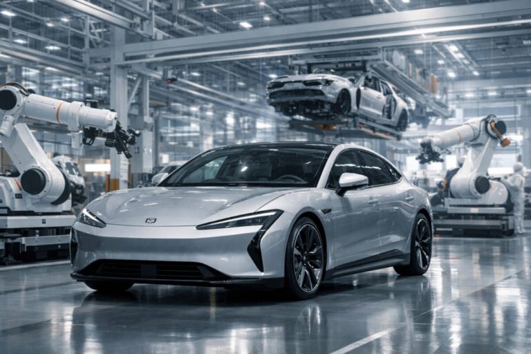 Fábrica de Xiaomi en Beijing lista para fabricar el coche eléctrico SU7 a partir de 2026