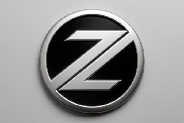Logo fotorealista de Zanella con fondo profesional limpio