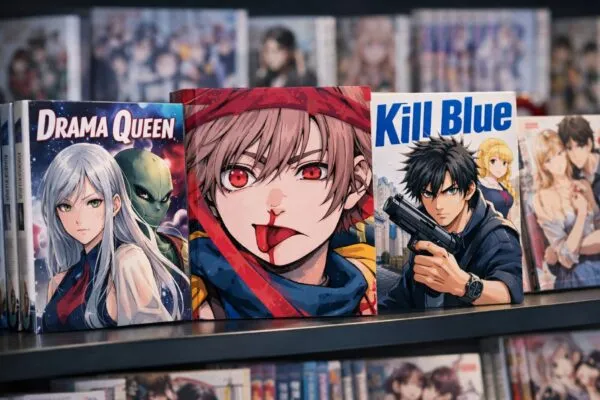 Portada de varios tomos manga representando los lanzamientos Ivrea del 26 de febrero en librerías españolas