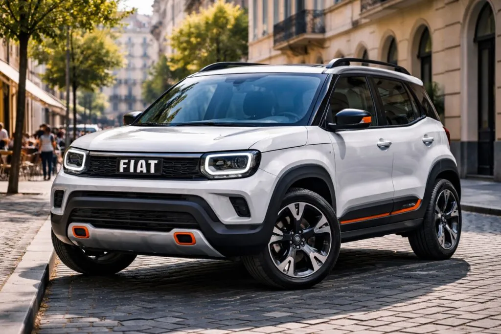 Fiat Giga Panda 2026 crossover urbano eléctrico con diseño funcional y accesible en Europa