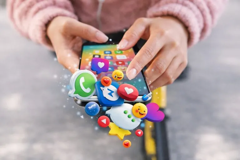 Ilustración editorial sobre microdramas y su impacto emocional en redes sociales