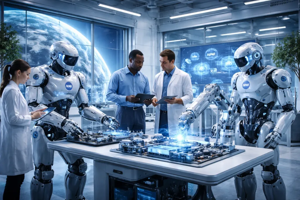 Tecnología NASA impulsa innovación en la Tierra con robots, transferencia tecnológica y soluciones aplicadas en múltiples industrias globales