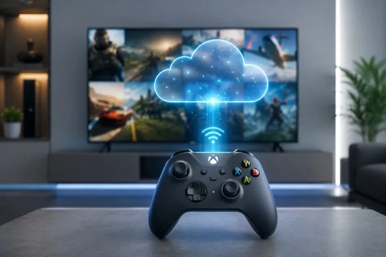 Control Xbox para juego en la nube con menor latencia y streaming de Microsoft en 2026