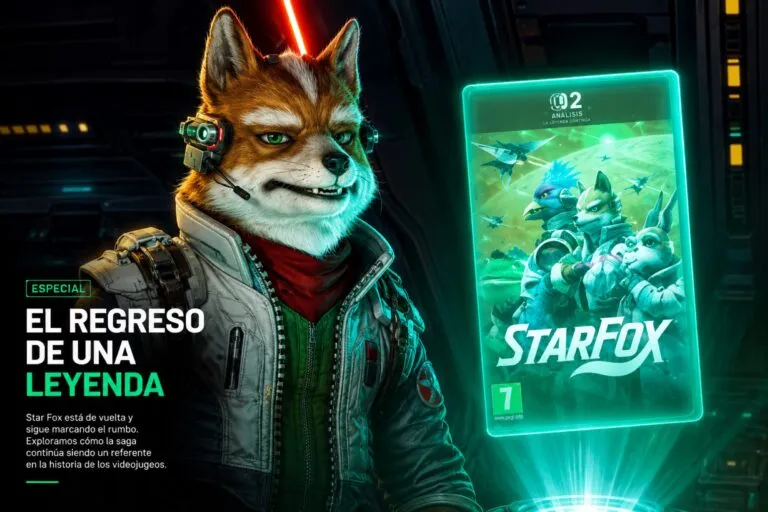 Star Fox Switch 2 con gráficos renovados y multijugador online para Nintendo Switch 2
