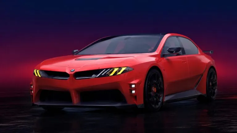 BMW M3 eléctrico basado en Neue Klasse con diseño deportivo y tecnología avanzada presentada por BMW