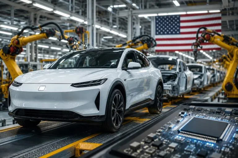 Estados Unidos endurece restricciones para autos chinos y vehículos con software vinculado a China