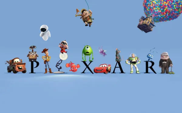 Artistas digitales trabajando en animación por computadora inspirada en la tecnología utilizada por Pixar