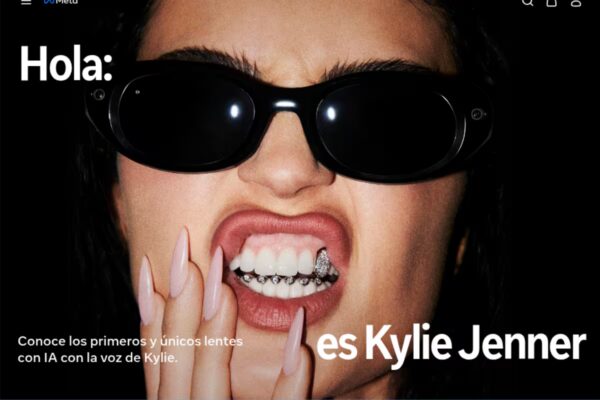 Meta Glasses impulsadas por Kylie Jenner combinan inteligencia artificial, moda y creación de contenido digital.