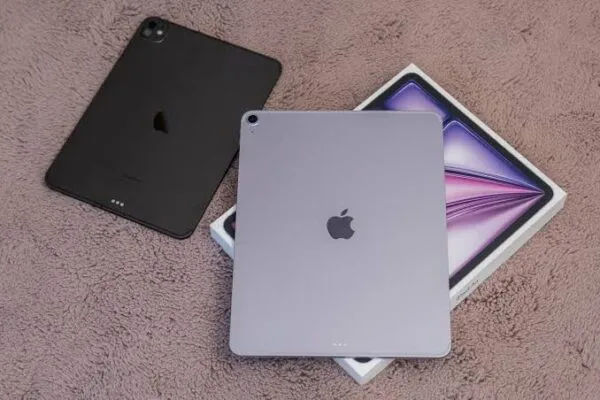 Concepto de dispositivos que podrían reemplazar al iPad con realidad mixta e inteligencia artificial.