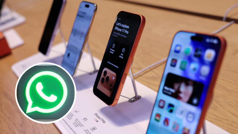 Vista flotante de WhatsApp en iPhone para revisar conversaciones sin abrir el chat