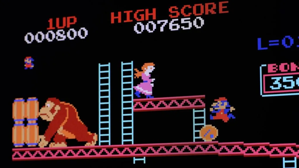 Primer Donkey Kong, el juego que dio origen a Mario