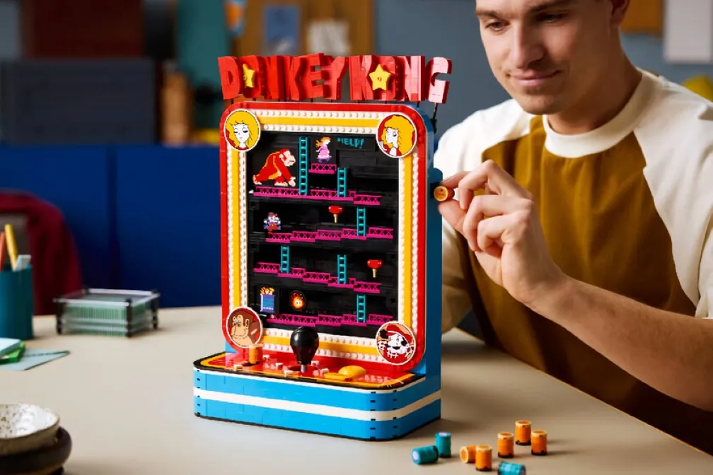 LEGO Donkey Kong Arcade revive la época dorada de las maquinitas