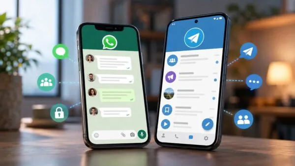 WhatsApp y Telegram impulsan nuevas formas de interacción digital mediante mensajería, canales y comunidades.