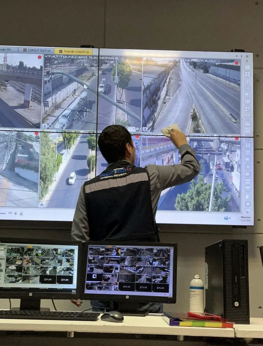 Monitoreo y videovigilancia de Seguritech
