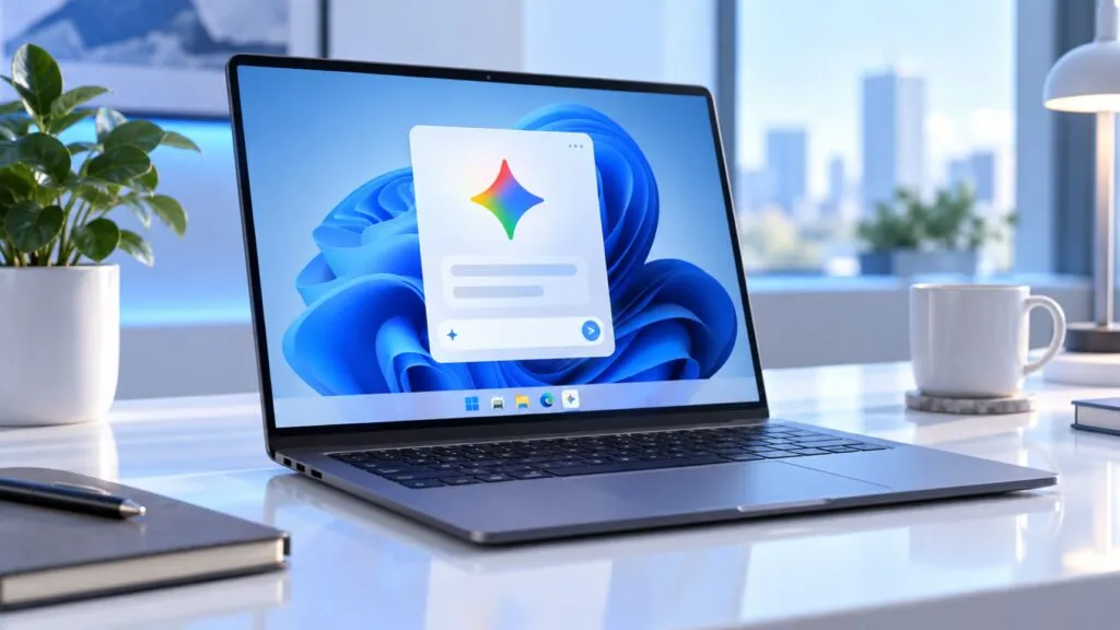 Gemini para Windows, inteligencia artificial, Google Gemini, Windows 11, Windows 1