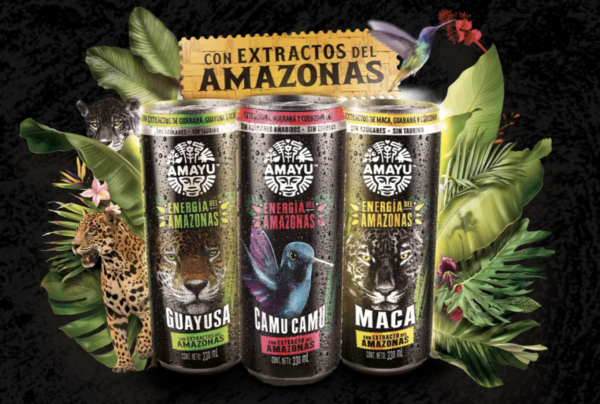 Superfrutos amazónicos como açaí, camu camu, aguaje y aguaymanto, ingredientes de la línea AMAYU de Grupo AJE.